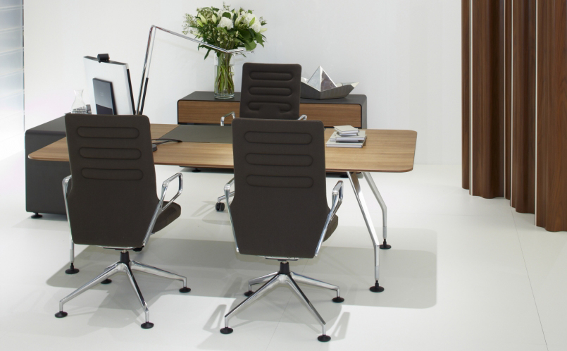 办公椅|现代真皮中班椅|办公家具|设计师家具|AC 5 高背椅